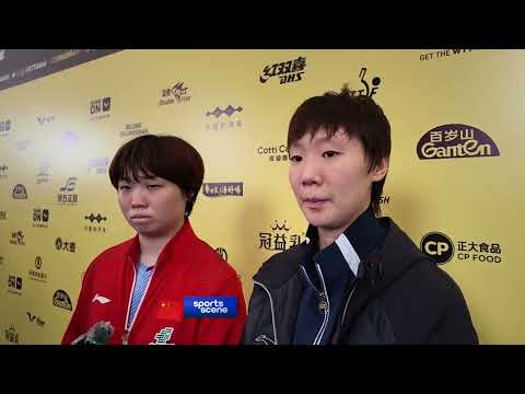 Wang Manyu &amp; Kuai Man on their chemistry after reaching China Smash 2026 quarterfinals 🏓🇨🇳