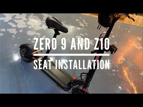 ZERO 9 and ZERO10 Seat Installation