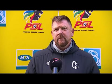 MTN8 | SF2 | 1st Leg | Cape Town City v Swallows FC | Post-match interview with Eric Tinkler