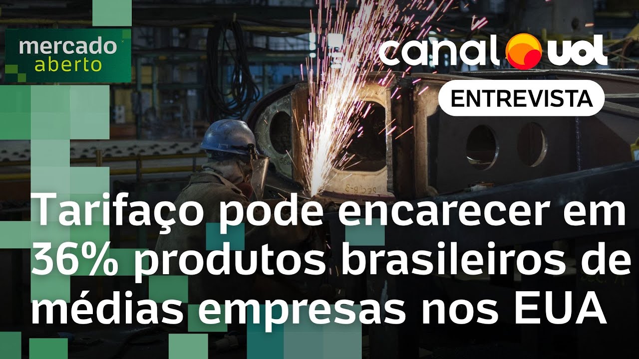 Tarifaço pode encarecer em 36% produtos brasileiros de médias empresas nos EUA | Mercado Aberto