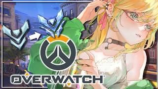 【OW】プラ3～！ダイヤに戻るぞ！今日もガチガチランク⚡【#彩華きらら】