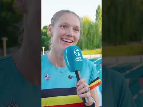 Jolien Vermeylen 🇧🇪 takes on the #TiszaujvarosWC semi-finals tomorrow 🏆 #triathlon #shorts