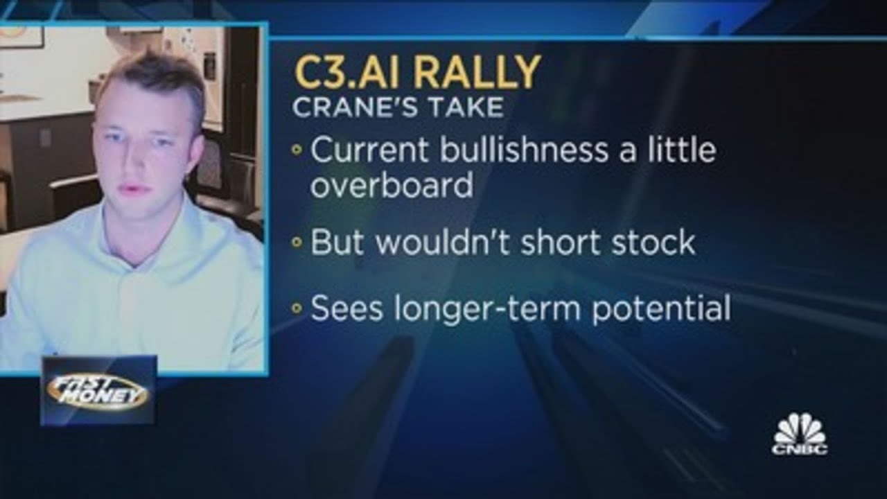Artificial intelligence bull sees trouble in the C3.ai rally