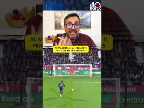 ESCÁNDALO‼️11 PENALTYS AL REAL MADRID🤮RÉCORD MUNDIAL