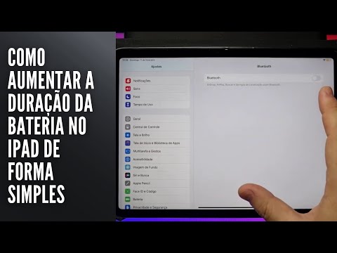 Como Aumentar a Duração da Bateria no iPad de Forma Simples