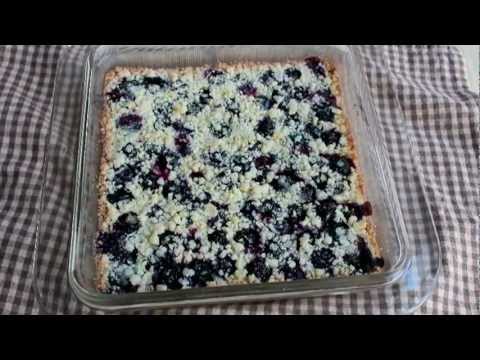 Blueberry Shortbread Bars - Easy Summer Fruit Shortbread Cookie Bars - UCRIZtPl9nb9RiXc9btSTQNw