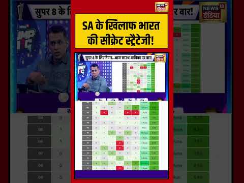 SA के खिलाफ भारत की सीक्रेट स्ट्रैटेजी! #INDvsSA #cricket #shorts #viralnews #viralshorts