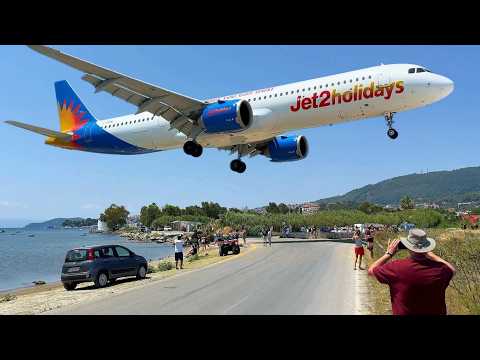 4K - Very low Pass ! Skiathos Airport (JSI) 🇬🇷 1 hour Spectacular Plane Spotting (Summer 2026)
