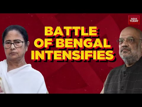 West Bengal Politics: Amit Shah And Mamata Exchange Sharp Barbs Over Corruption And Infiltration