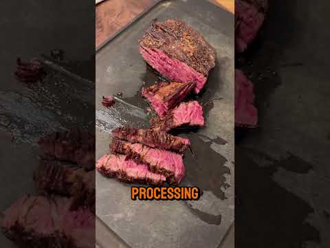 Did you know that the red juice in meat is not blood !!!