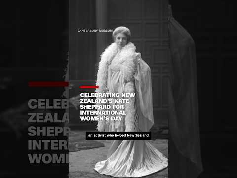 Celebrating New Zealand’s Kate Sheppard for International Women’s Day
