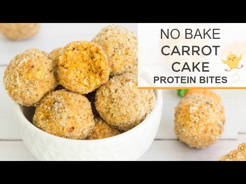No Bake Carrot Cake Protein Ball Recipe | YouTube LIVE - UCj0V0aG4LcdHmdPJ7aTtSCQ
