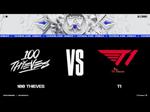 100 vs T1｜2021 World Championship Group Stage Day 3 Game 8