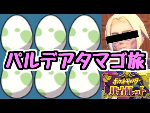 【生放送】#2 パルデアタマゴ旅 視聴者に貰ったタマゴだけで旅をする！【ポケモンSV】