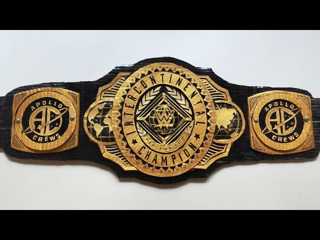 How to Make a WWE Intercontinental Championship Belt