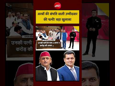 Syed Suhail | UP Election 2027: अरबों की संपत्ति वाली उम्मीदवार की पत्नी! बड़ा खुलासा #shorts