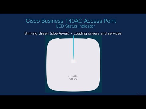 Cisco Tech Talk: Cisco Business Wireless 140/145/240 LED Bootup Codes