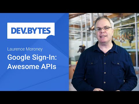 Google Sign-in: Part Two - Awesome APIs - UC_x5XG1OV2P6uZZ5FSM9Ttw