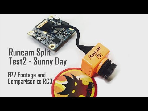 Runcam Split Camera Test 2 - Sunny Day Flying, FPV Footage, Comparison to Runcam3 - UCQ3OvT0ZSWxoVDjZkVNmnlw
