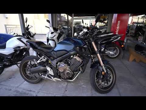 HONDA CB650R motorcycle 2023 walkaround