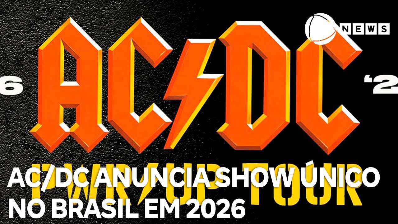 ACDC anuncia show único no Brasil em 2026 TV Online ACDC anuncia show único no Brasil em 2026