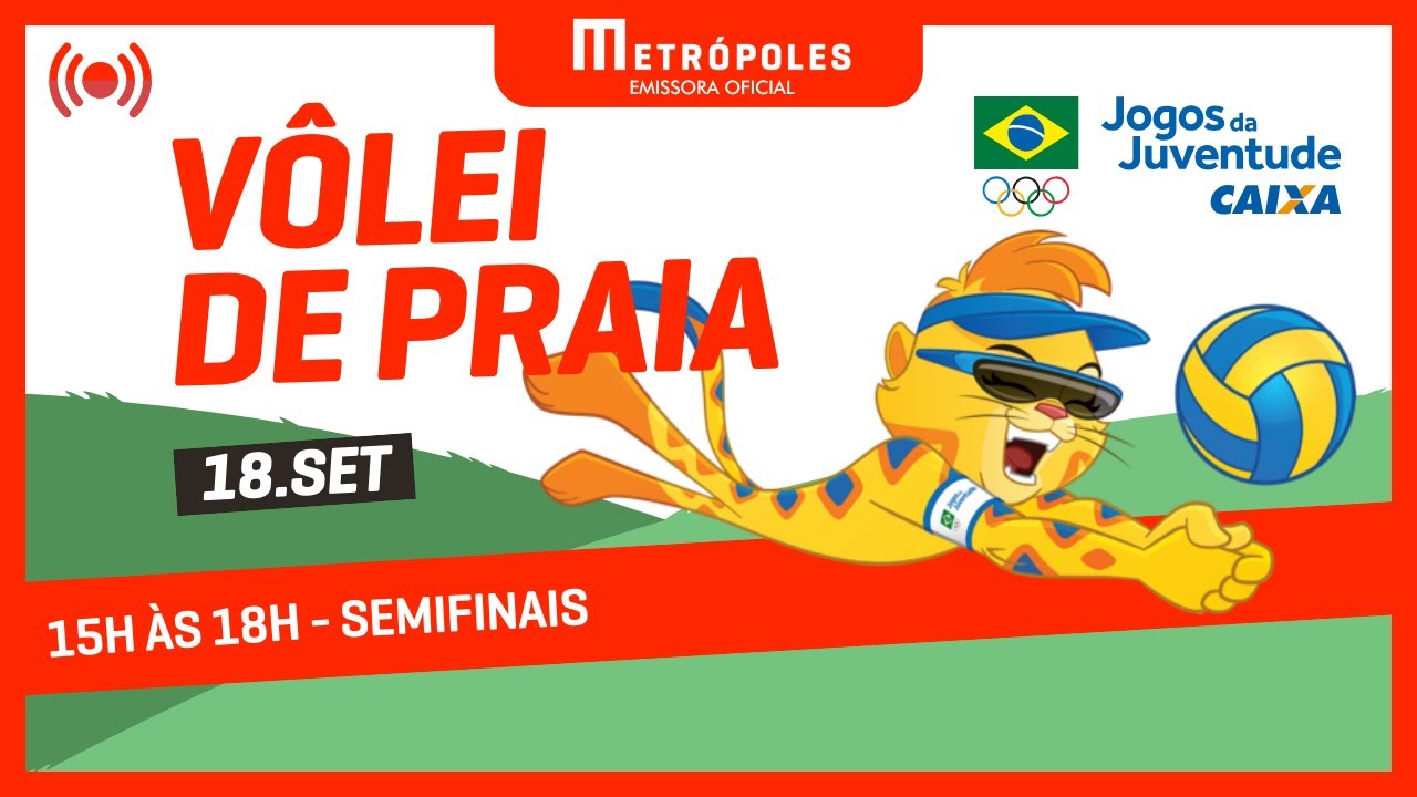 JOGOS DA JUVENTUDE 2025 – VÔLEI DE PRAIA – 18.09.25