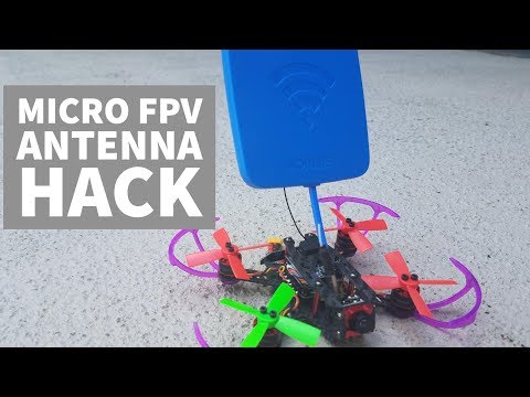 How to Replace Broken FPV Antenna Race Drone - Mico Race Quad Antenna Change - UCf_qcnFVTGkC54qYmuLdUKA