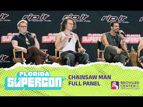 Hit anime CHAINSAW MAN full panel with Ryan Colt Levy, Derick Snow & Reagan Murdock | FSC 2026