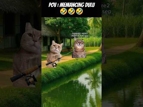 Pov : Ngapain Sep ⁉️😂 #meme #cat #kucing #kucinglucu #animation #tranding
