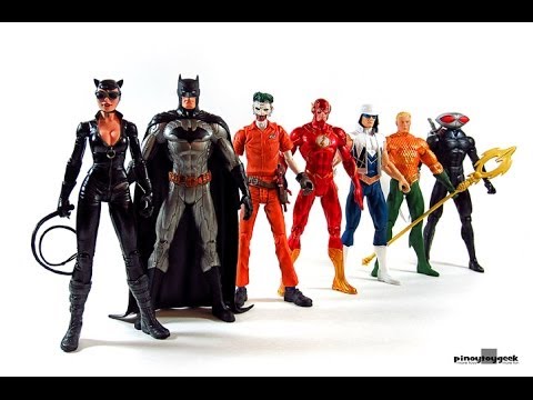 DC Comics New 52 Superheroes vs Super-Villains 7 pack boxset Review - UC-4G49konaVc4Zyw9SNGc4w