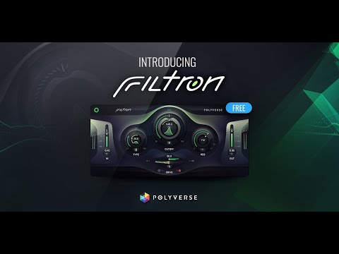 Polyverse Introduces: Filtron a new FREE filter plug-in!