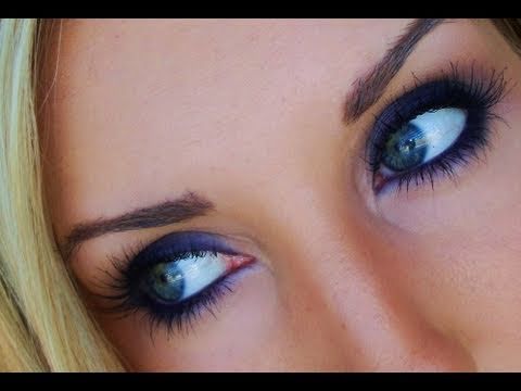 Simple Smokey Navy Eyes- Easy New Year's Eve Makeup - UCrKdCadbo4eN_toHMa4-FSA