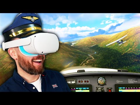 Microsoft Flight Simulator In VR Is STUNNING