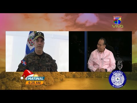 Abinader con uniforme del Ejercito Dominicano, Medidas para empezar el año 2022 - Matinal