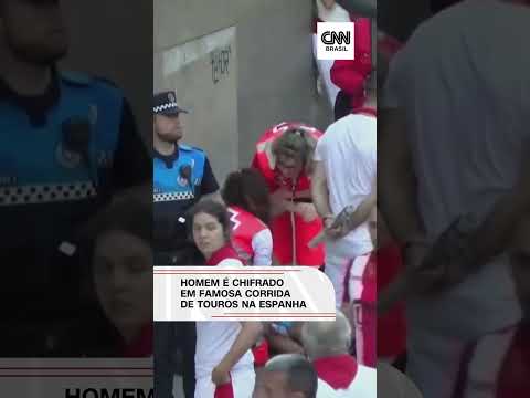 ​Homem é chifrado e outros sete ficam feridos em corrida de touros na Espanha