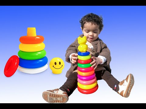 The Best Way to Learn Colors with Stacking Rings