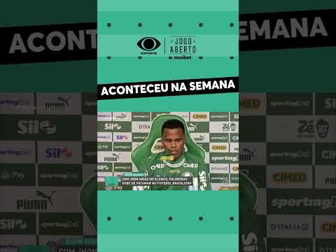 Jhon Arias é apresentado no Palmeiras #aconteceunasemana  #jogoabertonovibet