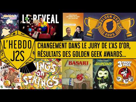 L'Hebdo #J2S du 13/05/2026 - Golden Geek Awards (résultats) , départs dans le jury de l'As d'Or...
