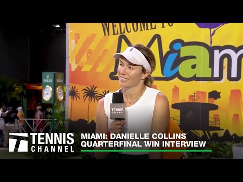 Danielle Collins Celebrating Her Quarterfinal Win By Hitting The Golf Course | Miami QF