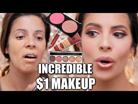 FULL FACE $1 MAKEUP | HIT OR MISS??? - UCKMugoa0uHpjUuq14yOpagw