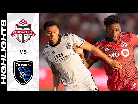 HIGHLIGHTS: Toronto FC vs. San Jose Earthquakes | July 09, 2022