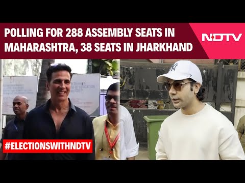 Maharashtra Assembly Elections 2024: Actor Akshay Kumar And Rajkummar Rao Cast Vote In Mumbai
