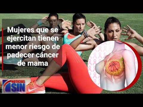 Mujeres que se ejercitan tienen menor riesgo de padecer cáncer de mama