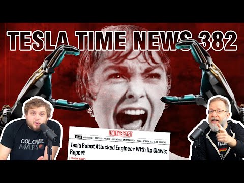 Tesla Robot Attacks? | Tesla Time News 382
