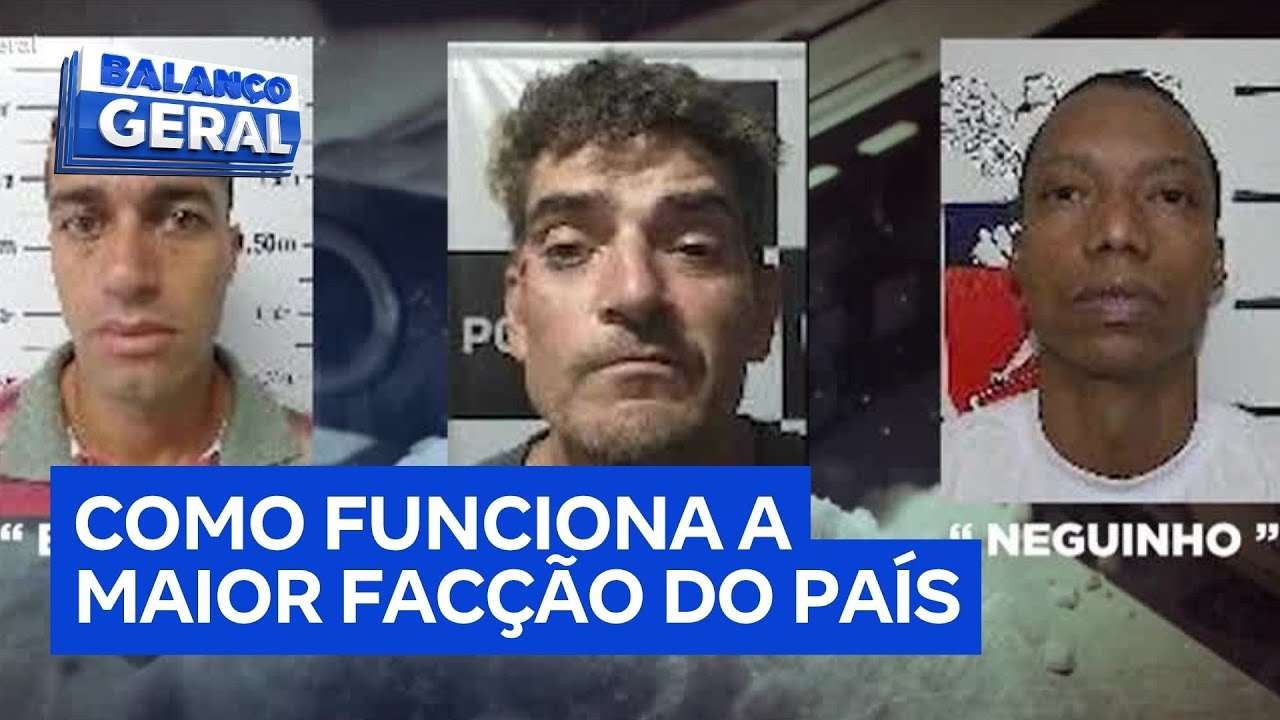 Polícia do PR decifra organograma da maior facção do país que atua a partir de São Paulo