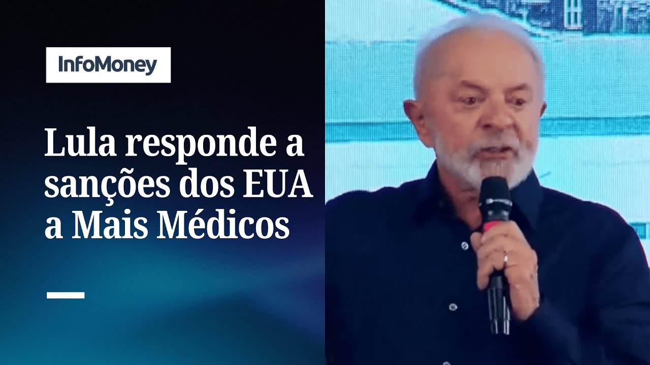 ASSISTA Lula reage à sanção dos EUA a Mais Médicos e fala sobre Cuba | InfoMoney News