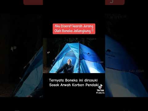 Nekat camping dilokasi #jailangkung  Nyaris saja Aku diseret kejurang #horror #camping #fyp