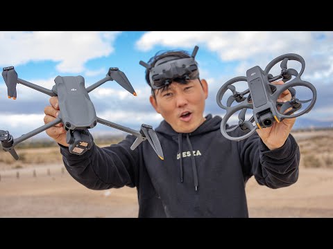 Ultimate FPV Drone Showdown in Las Vegas: Avata 2 vs. Air 3S