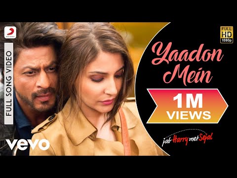 Yaadon Mein - Full Song Video| Anushka | Shah Rukh| Pritam - UC3MLnJtqc_phABBriLRhtgQ