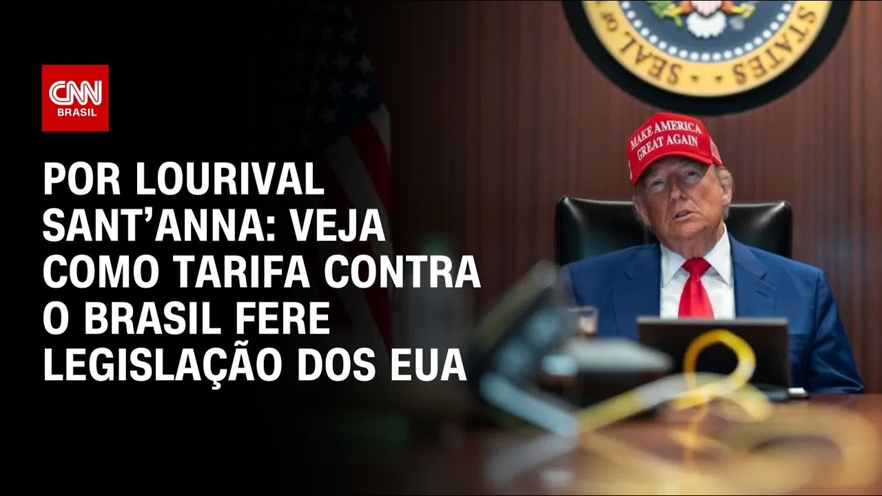 Análise Tarifas impostas ao Brasil por Trump ferem legislação dos EUA | CNN PRIME TIME